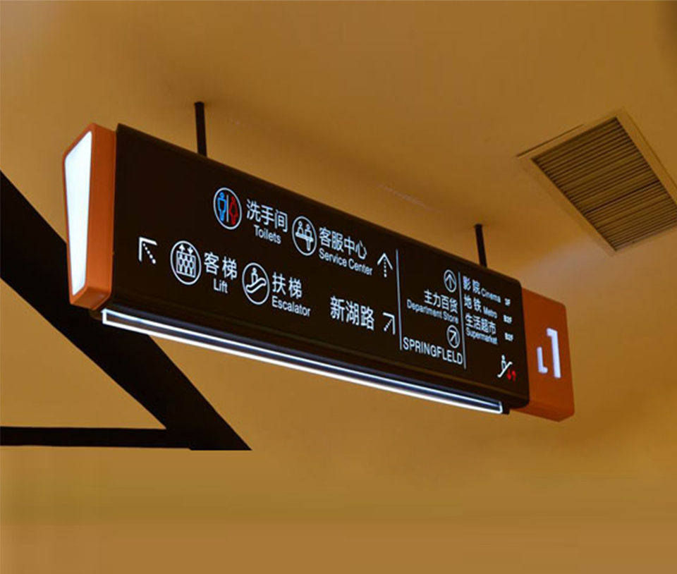 發光導視吊牌指示牌